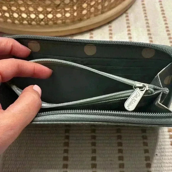 EUC Cath Kidston London Canvas Zip-Around Wallet - Picture 3 of 6